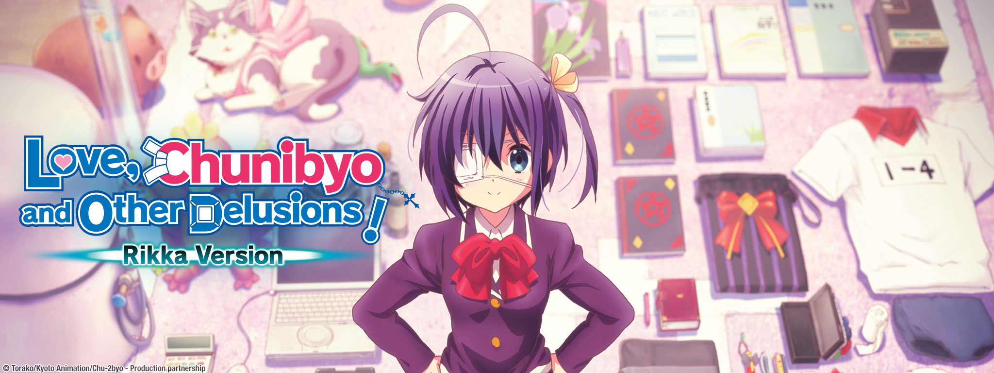 Title Art for Love, Chunibyo and Other Delusions!: Rikka Version