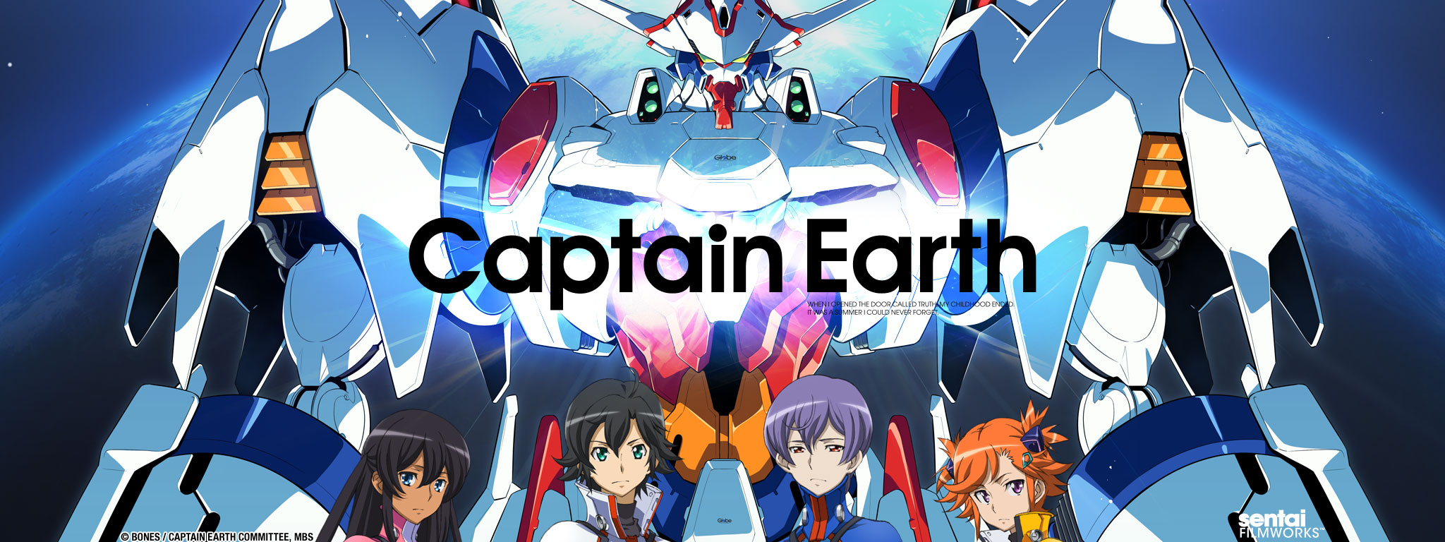 Title Art for Captain Earth