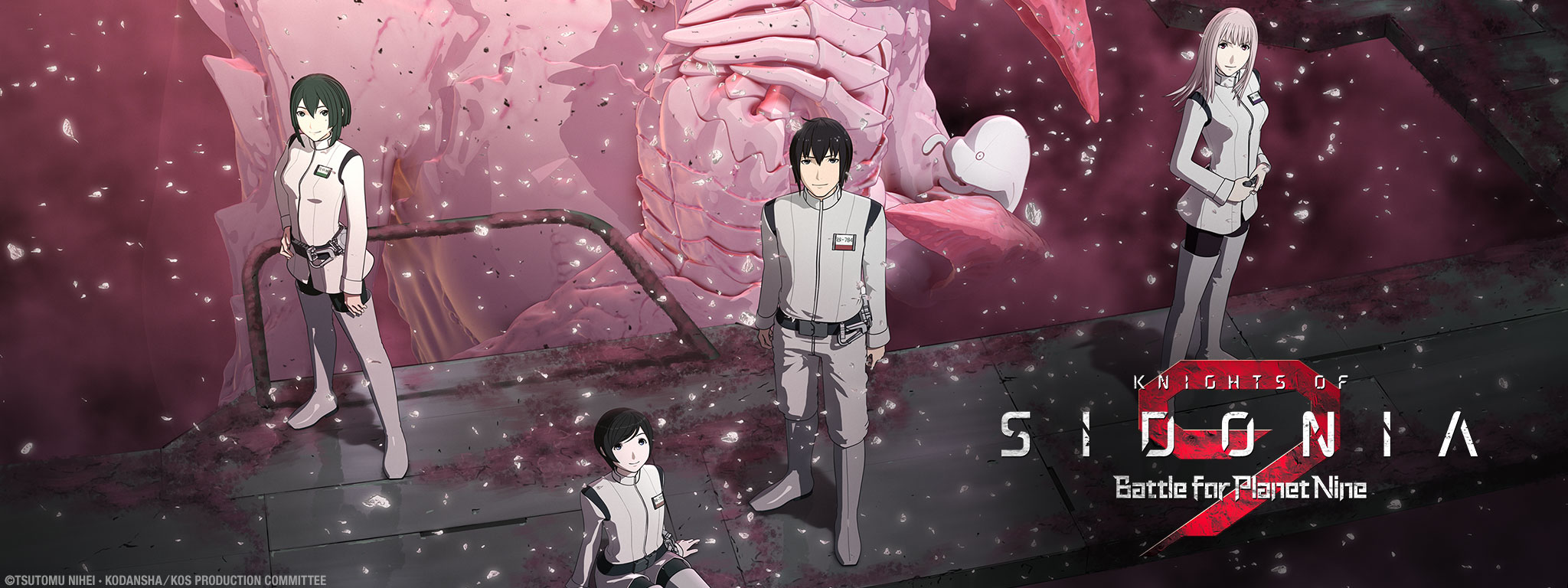 Title Art for Knights of Sidonia Season 2: Battle for Planet Nine