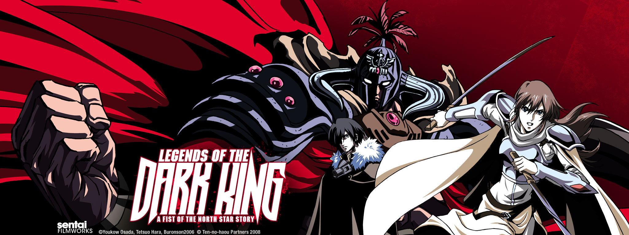 Title Art for Legends of the Dark King ~ A Fist of the North Star Story
