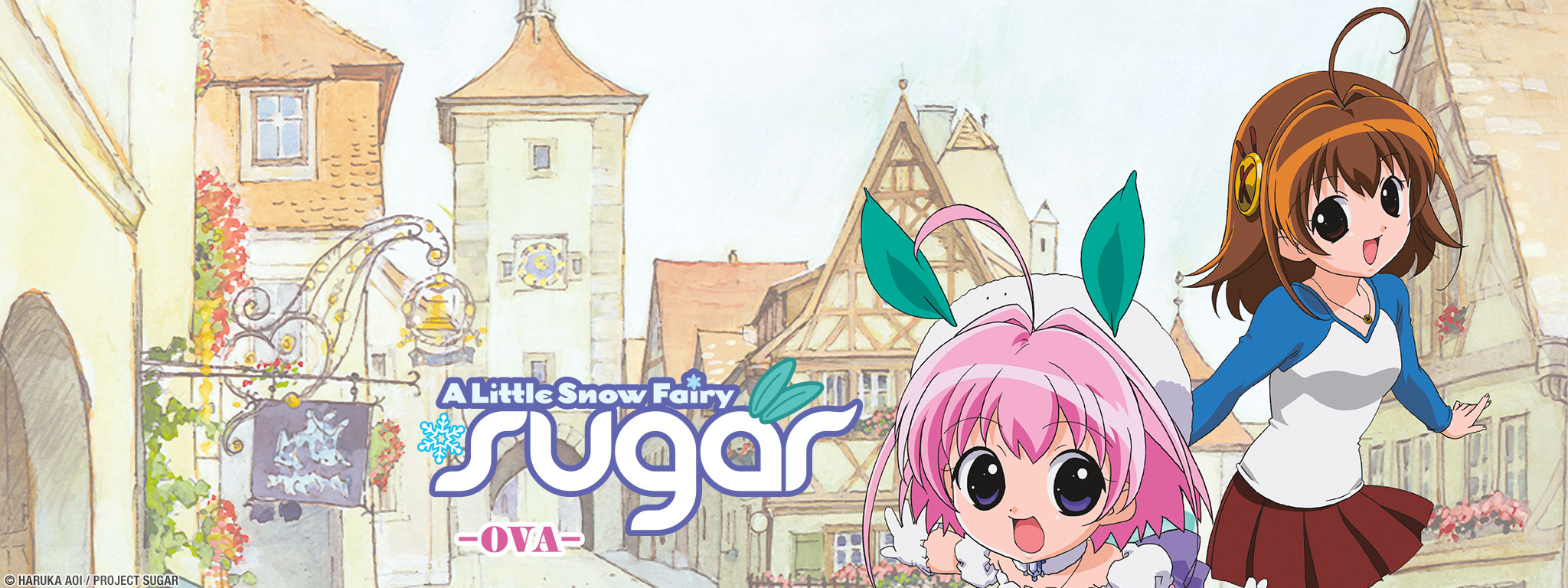 Title Art for A Little Snow Fairy Sugar OVA