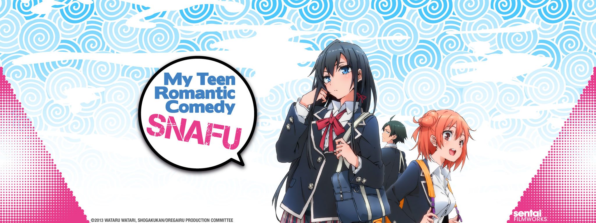 Title Art for My Teen Romantic Comedy SNAFU