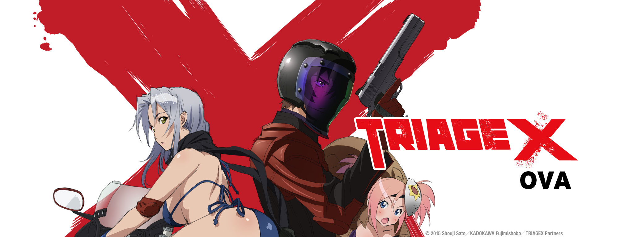 Title Art for Triage X OVA