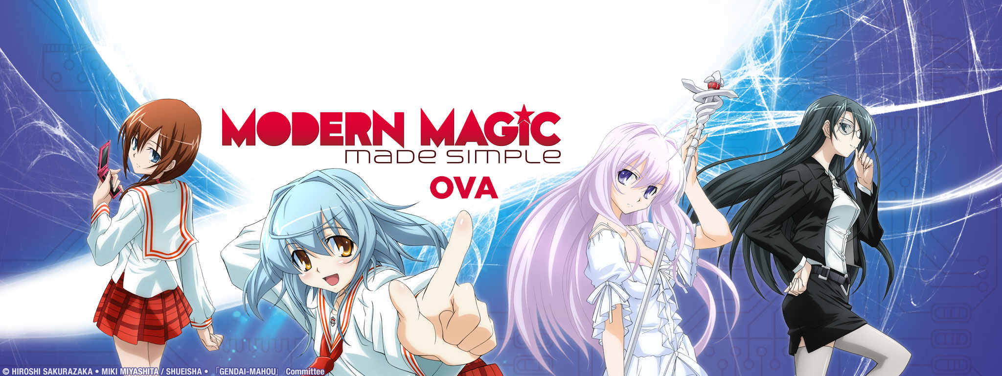 Title Art for Modern Magic Made Simple OVA
