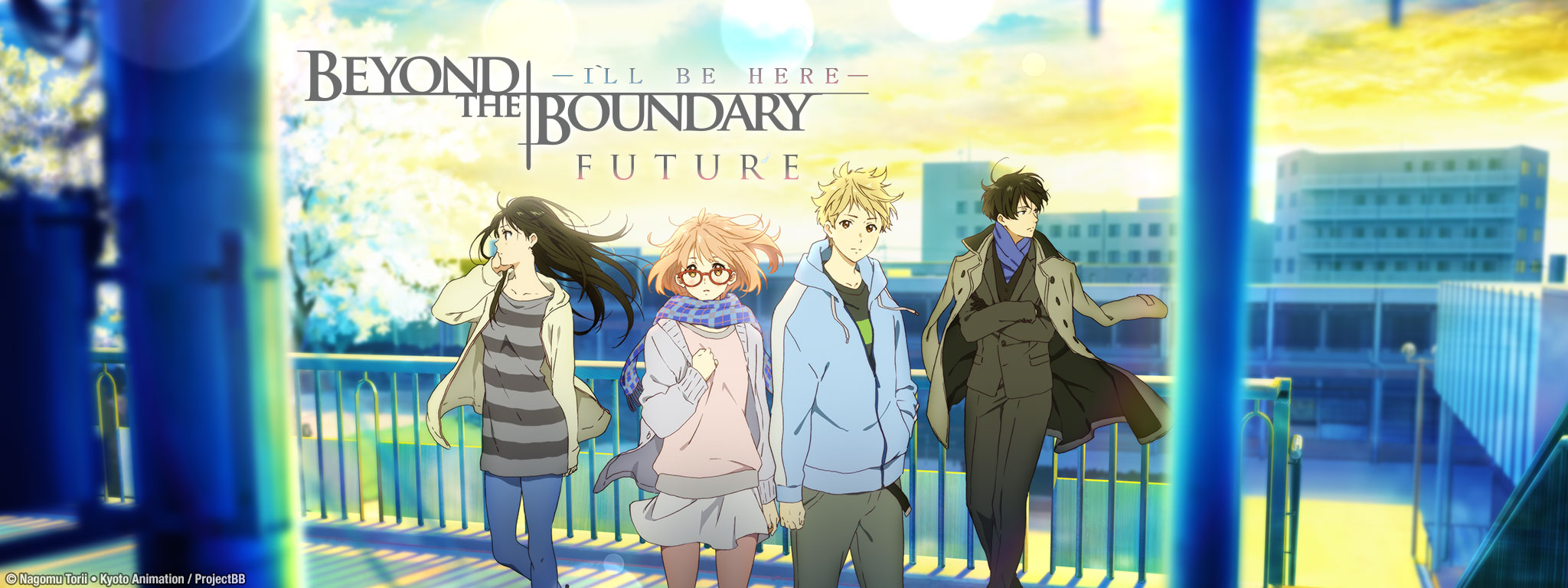 Title Art for Beyond the Boundary -I'LL BE HERE-: Future