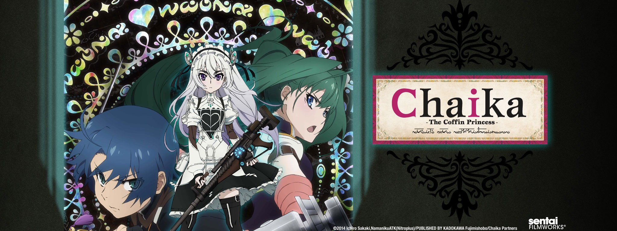 Title Art for Chaika the Coffin Princess