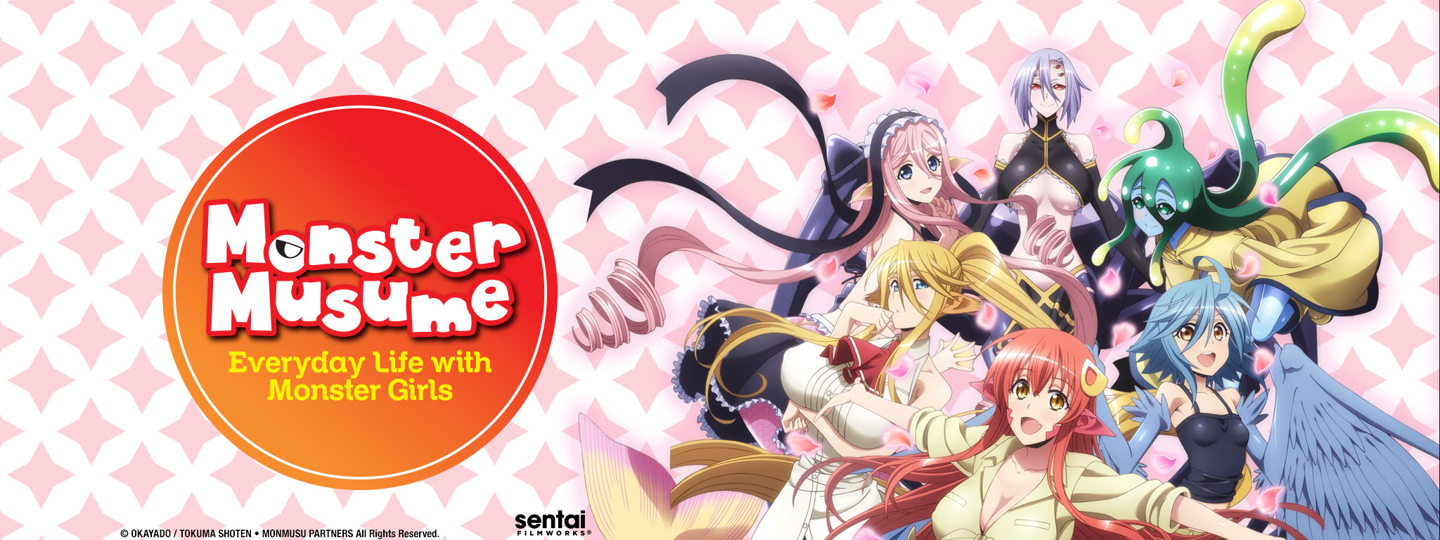Title Art for MONSTER MUSUME Everyday Life with Monster Girls