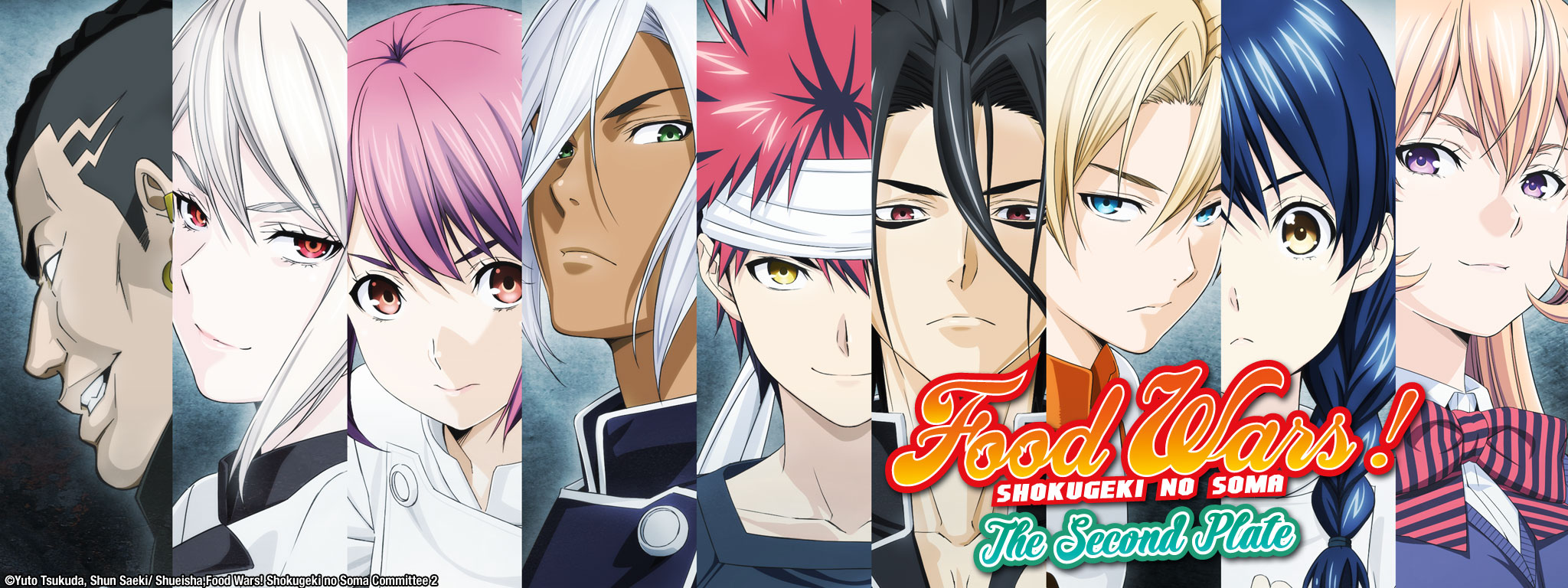 Title Art for Food Wars! The Second Plate