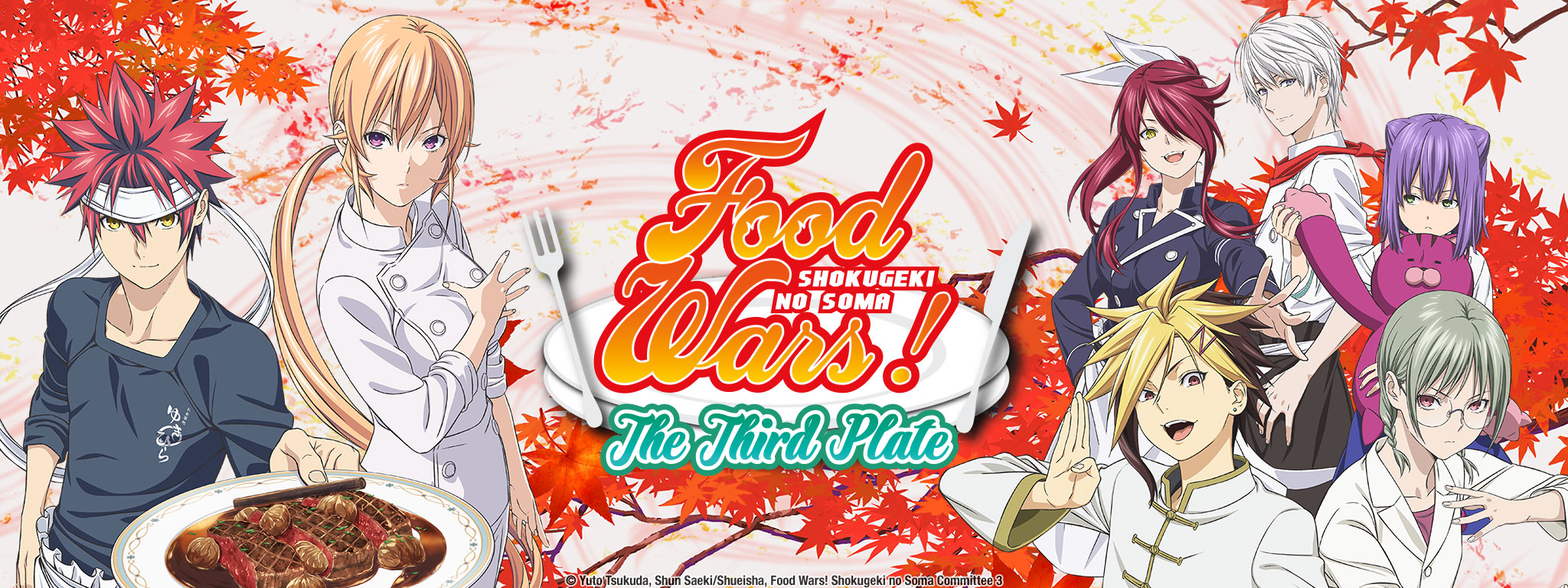 Food Wars! The 3rd Plate A razão para ser forte - Assista na Crunchyroll