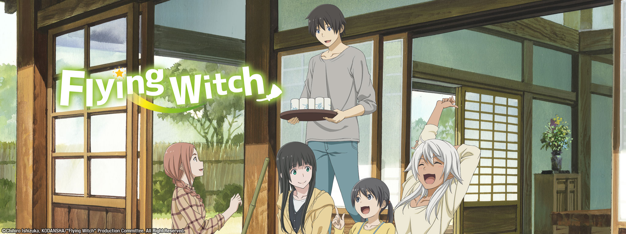 Title Art for Flying Witch