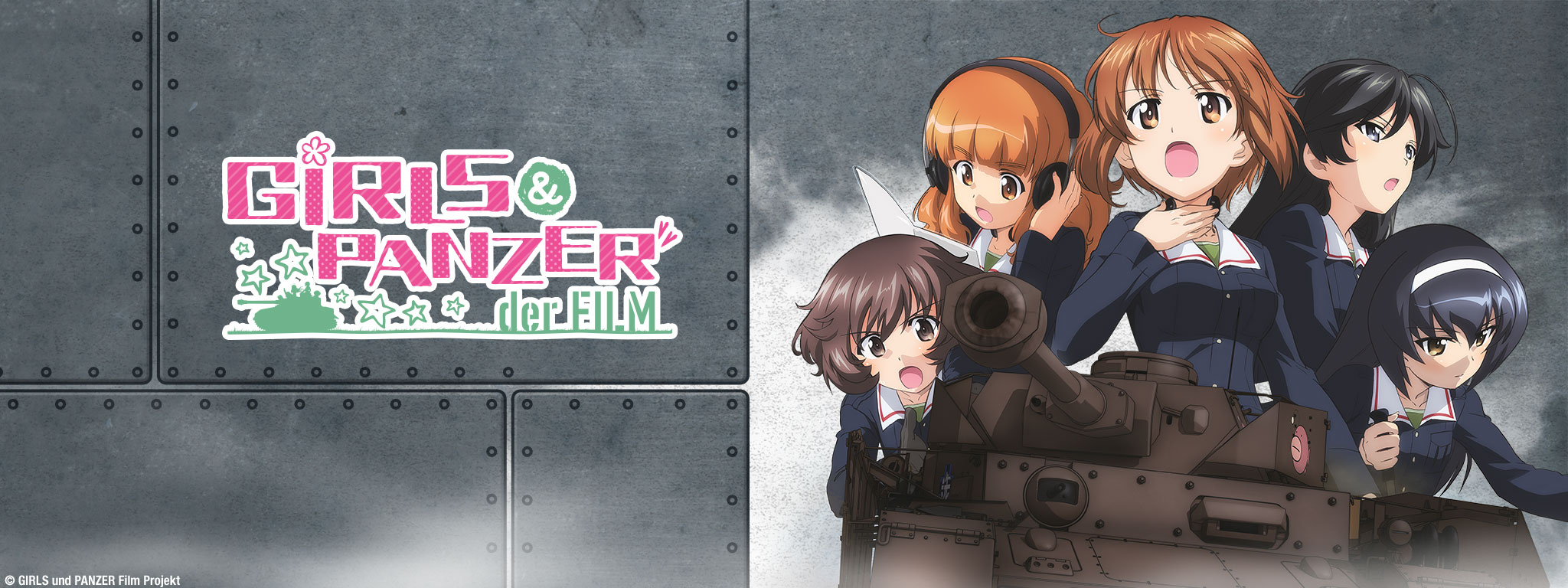 Title Art for Girls und Panzer der Film