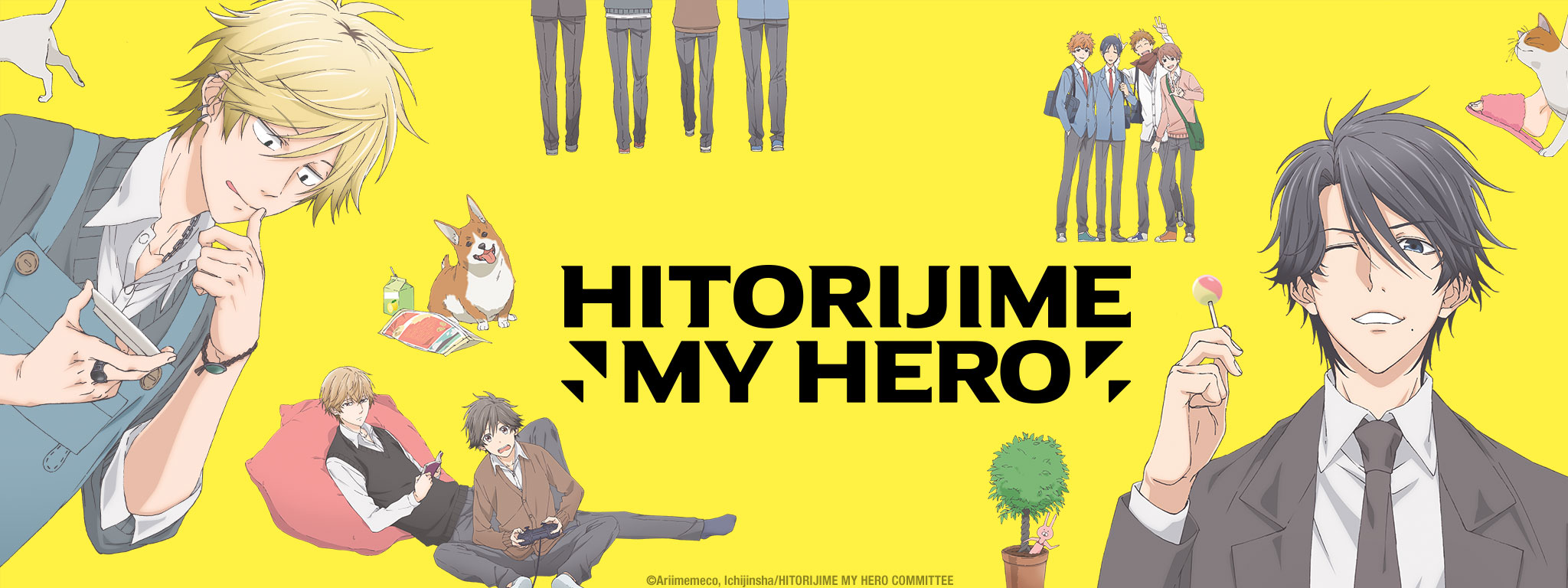 Title Art for Hitorijime My Hero