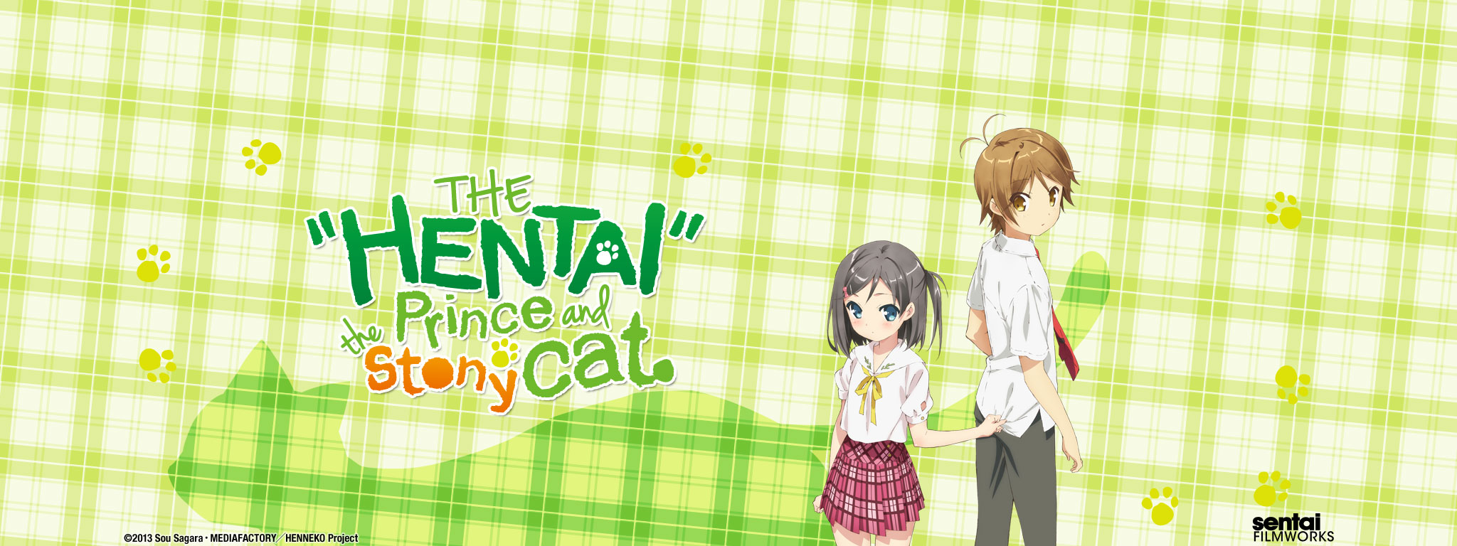 Title Art for Hentai Prince & the Stony Cat