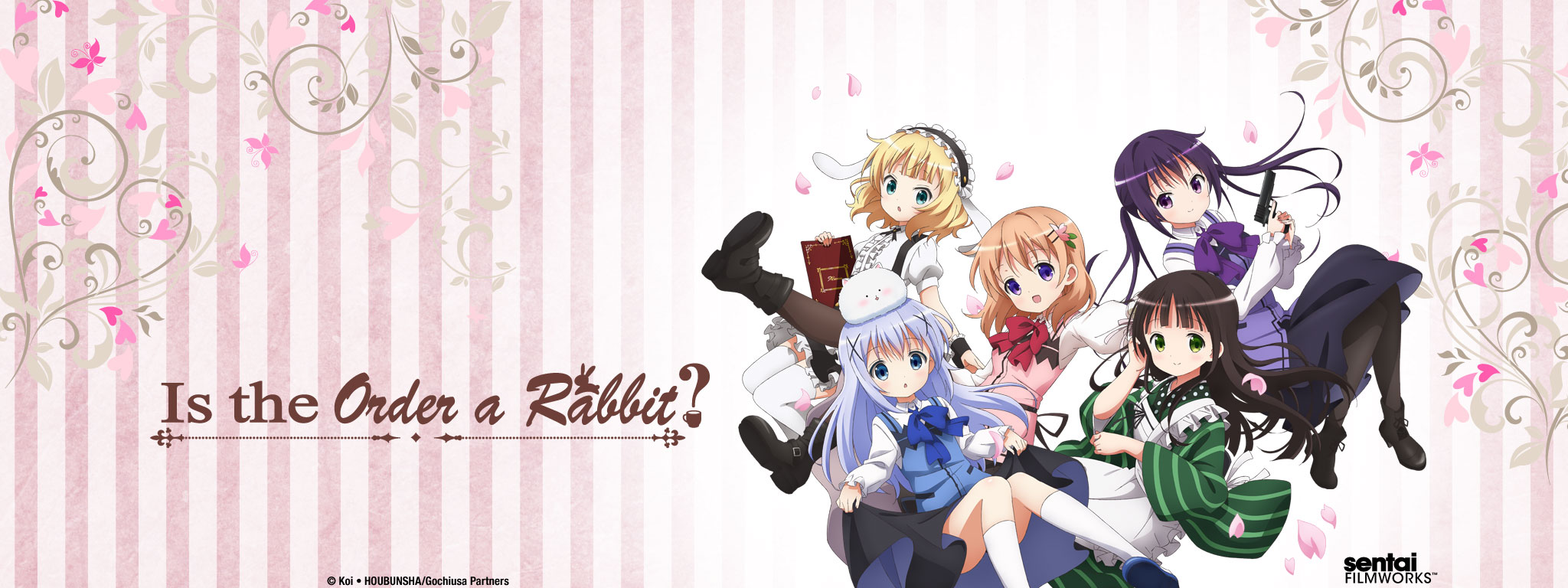 Title Art for Is the Order a Rabbit?