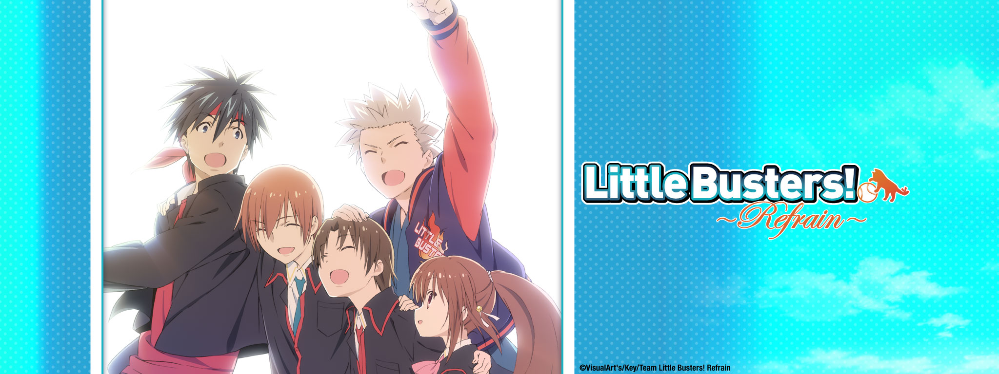 Title Art for Little Busters! Refrain