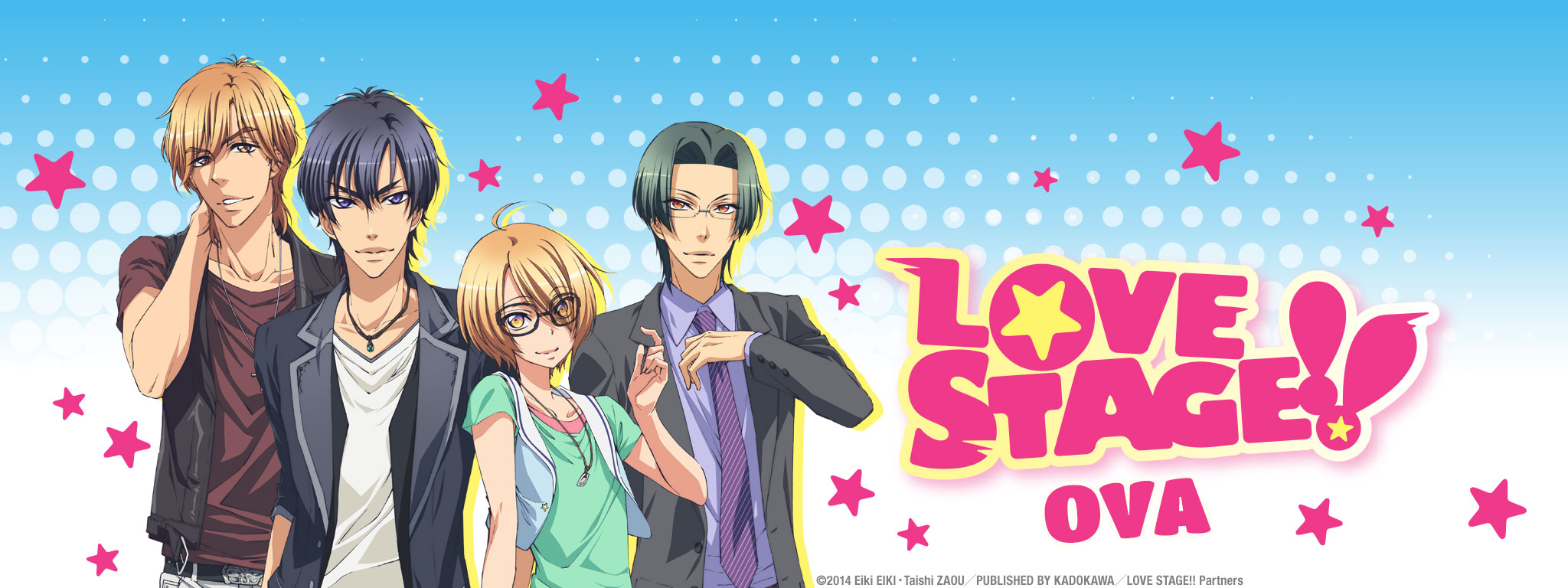 Title Art for Love Stage OVA