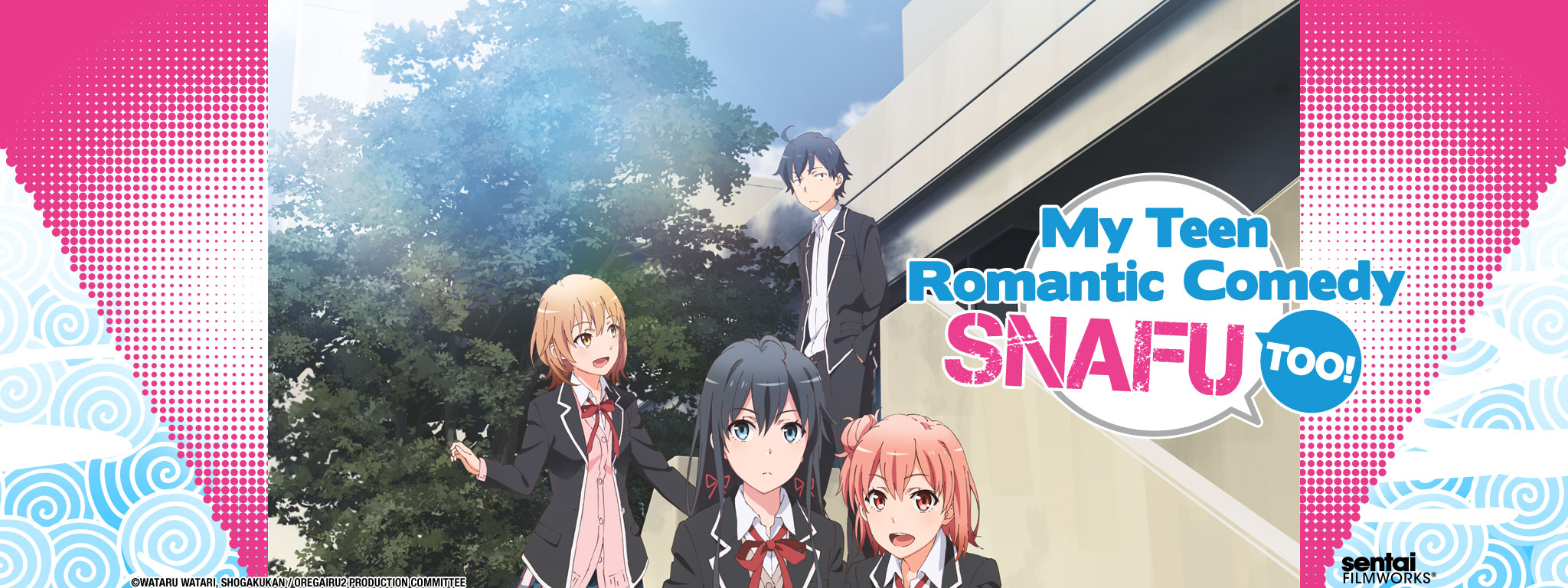Title Art for My Teen Romantic Comedy SNAFU TOO!