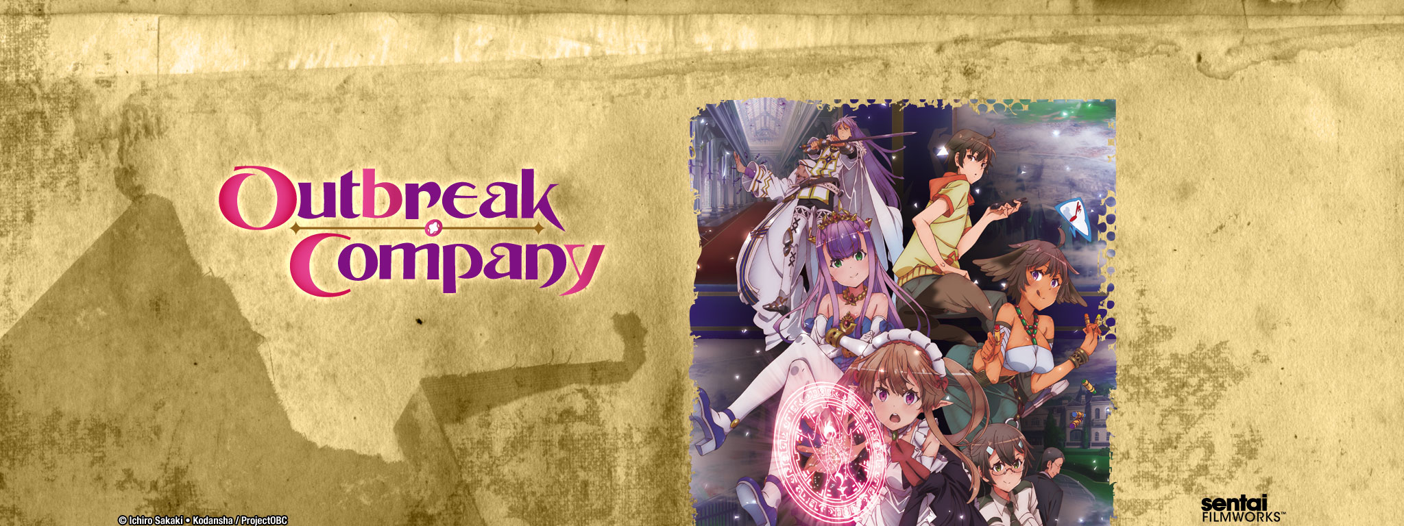 Title Art for Outbreak Company