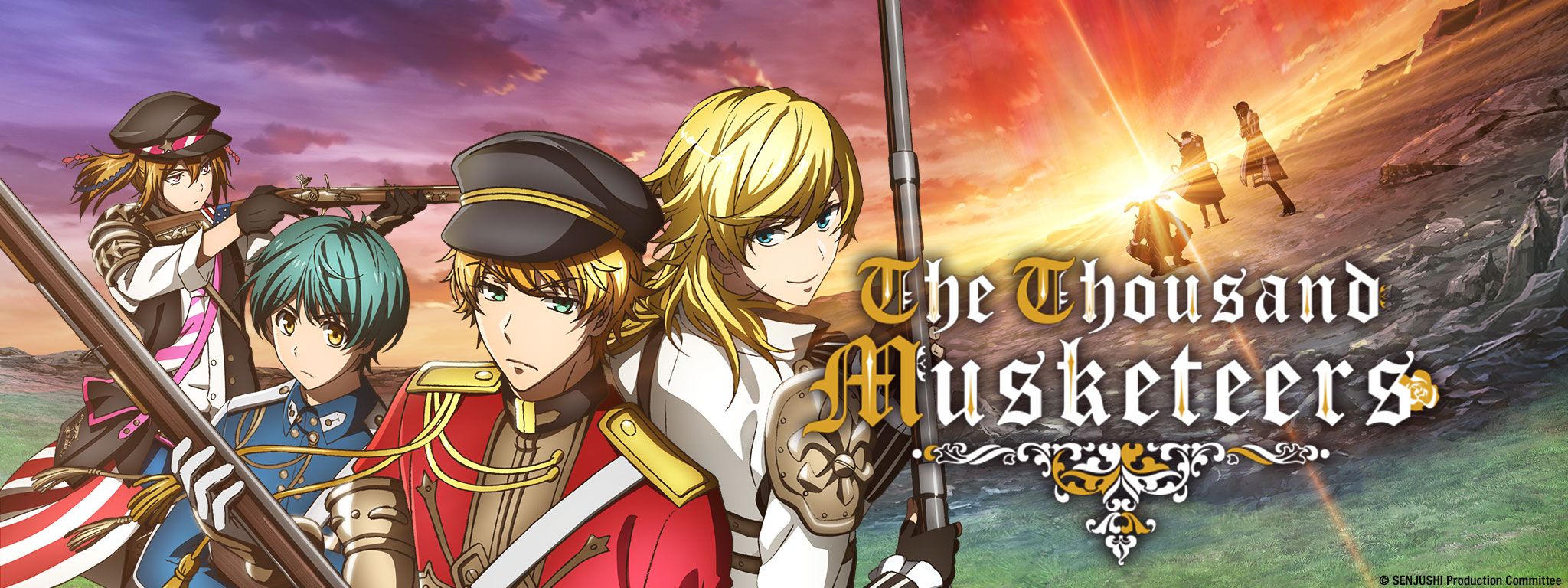 Title Art for The Thousand Musketeers