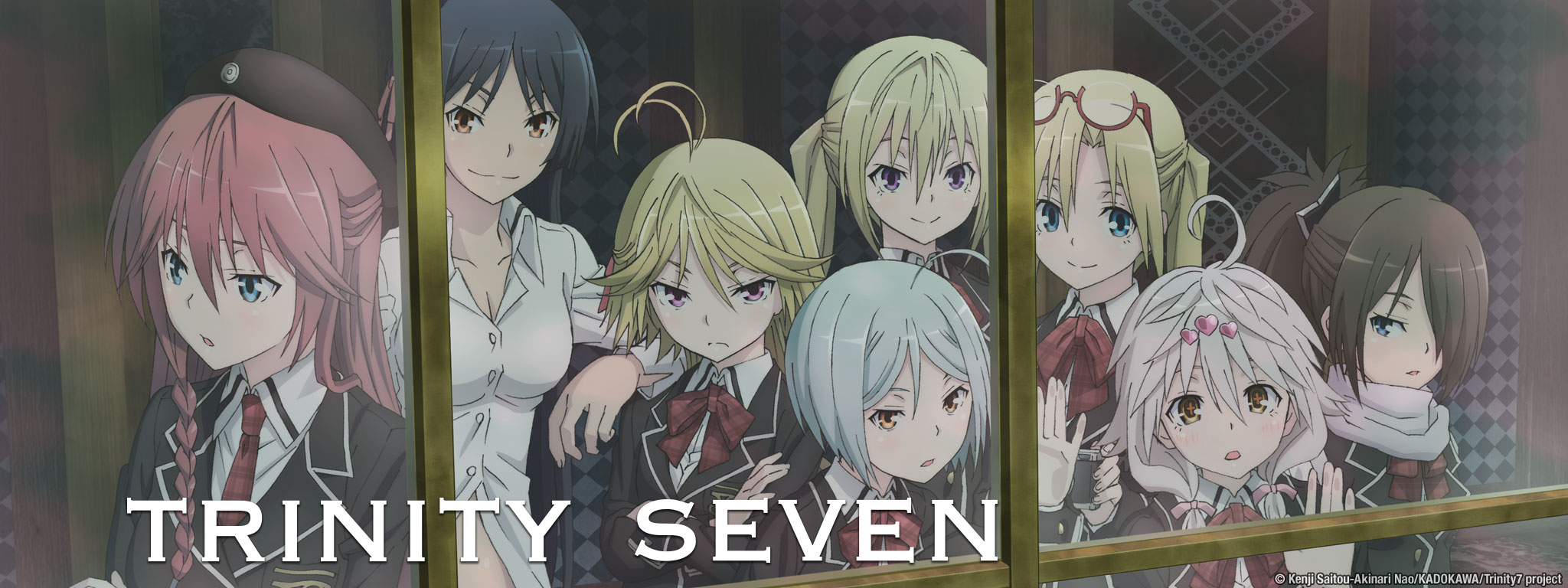 Title Art for Trinity Seven