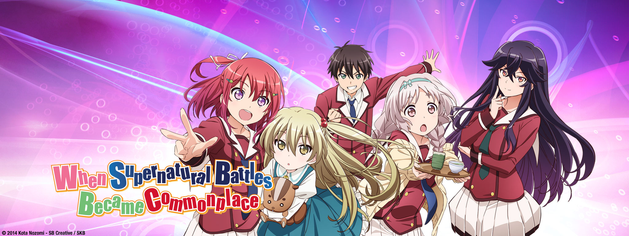 Title Art for When Supernatural Battles Became Commonplace