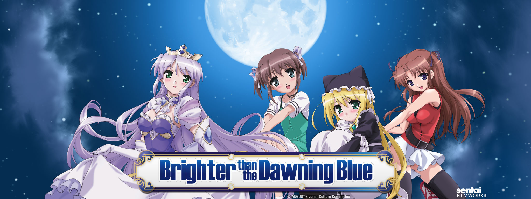 Title Art for Brighter than the Dawning Blue